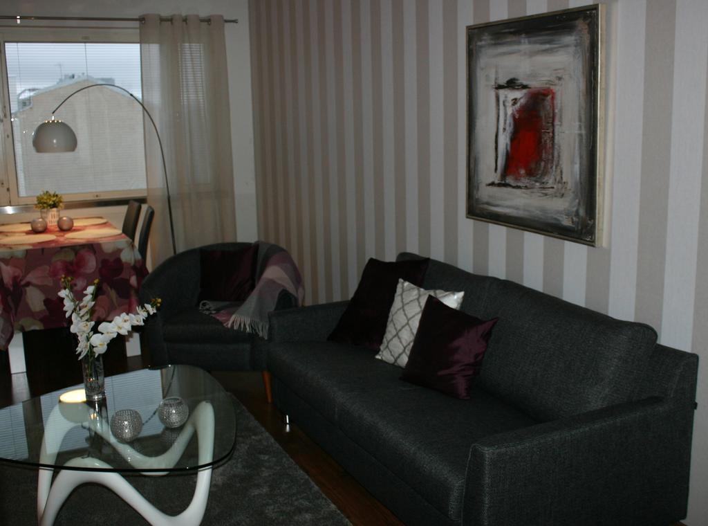 Apartment Pohjantaehti Oulu Kamer foto